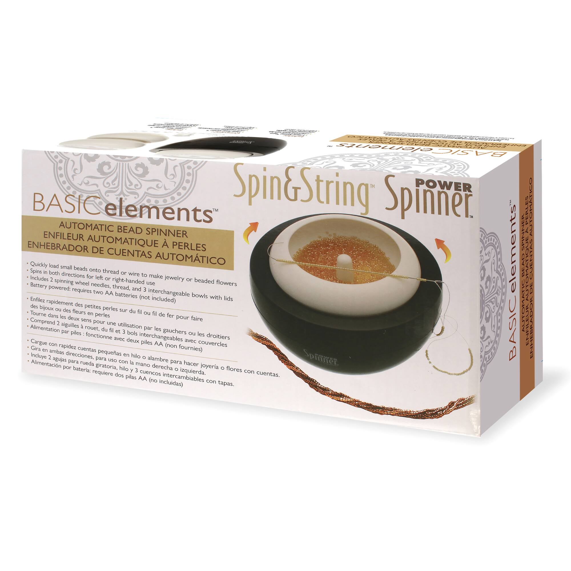 6 Pack: The Beadsmith® Basic Elements™ Automatic Bead Spinner